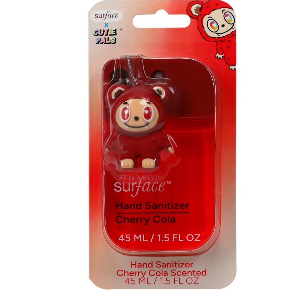 Cutie Pals Hand Sanitizer with Fuzzy Monster Keychain - Picture 3 of 13